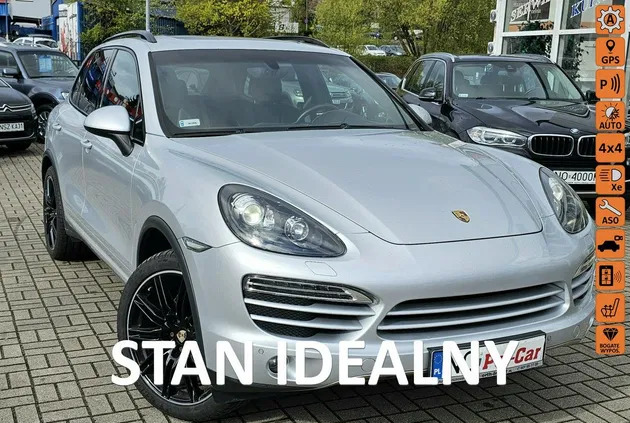 warmińsko-mazurskie Porsche Cayenne cena 106900 przebieg: 124000, rok produkcji 2012 z Olsztyn